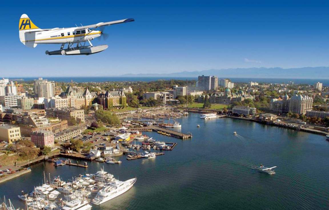 Travel to Victoria via floatplane