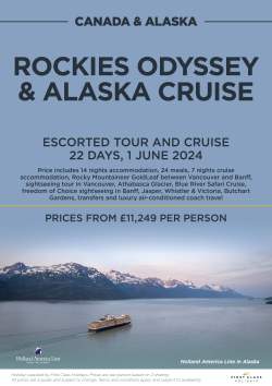 Rockies Odyssey & Alaska Cruise