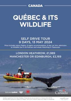 Quebec & Its Wildlife Window poster