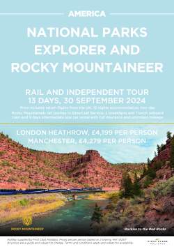 National Parks Explorer and Rocky Mountaineer