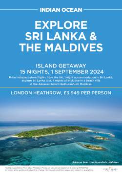 Explore Sri Lanka & the Maldives