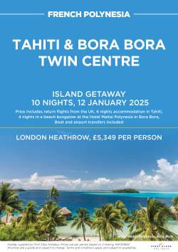Tahiti & Bora Bora Twin Centre