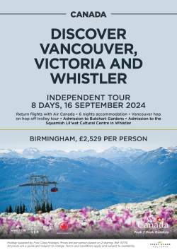 Discover Vancouver, Victoria and Whistler 