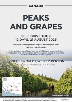 Peaks and Grapes August 2025
