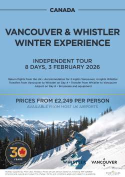 Vancouver & Whistler Winter Experience February 2026