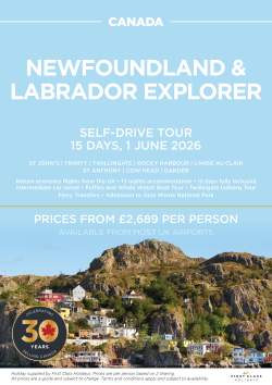 Newfoundland & Labrador Explorer -  June 2026
