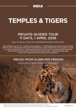 Temples and Tigers April 2026