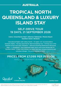 Tropical North Queensland & Luxury Island Stay September 2026