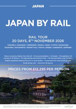 Japan by Rail November 2026