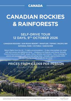 Canadian Rockies & Rainforests - October 2026