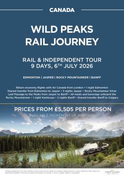 Wild Peaks Rail Journeys - July 2026