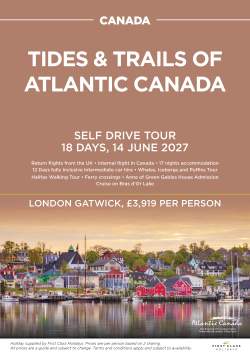 Tides & Trails of Atlantic Canada June 2027