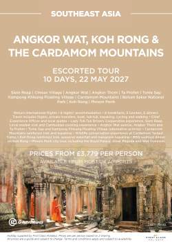 Angkor Wat, Koh Rong & The Cardamom Mountains - May 2027