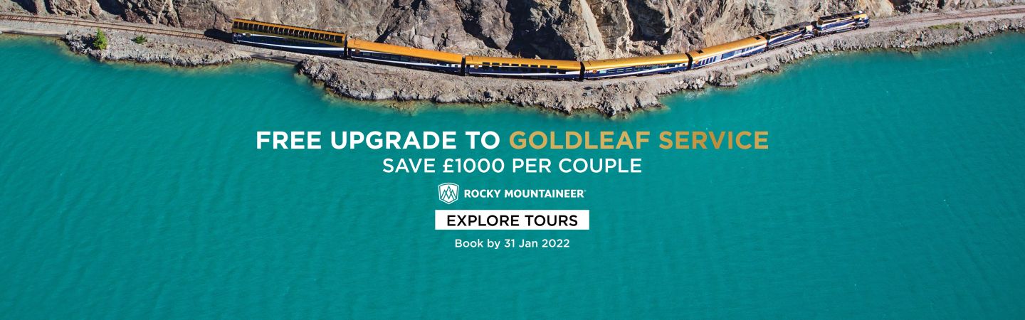 Rocky Mountaineer Free Upgrade to GoldLeaf