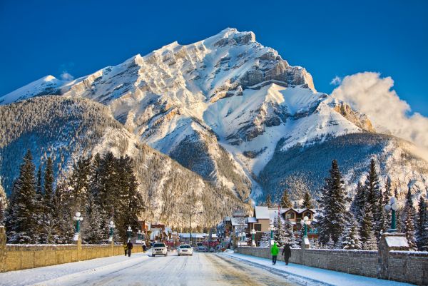 Explore the winter wonderland of Banff