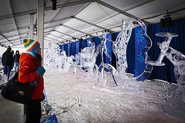 Winterlude Ice Carving Competition