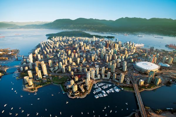 Vancouver Aerial Shot - Albert Normandin