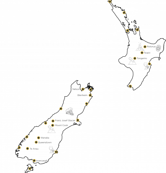 New Zealand Map