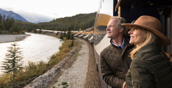 Rocky Mountaineer Couple 