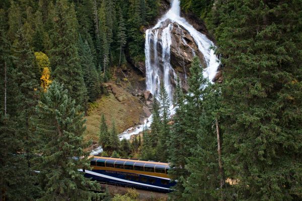 Pyramid Falls - Rocky Mountaineer 