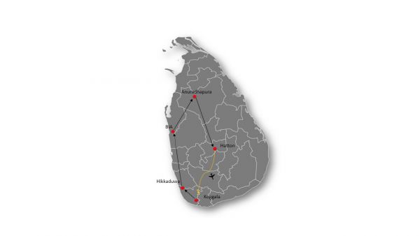 Sri Lanka Map