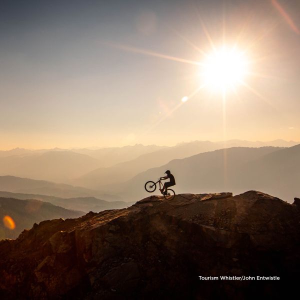 Mountain Biking, Whistler John Entwistle