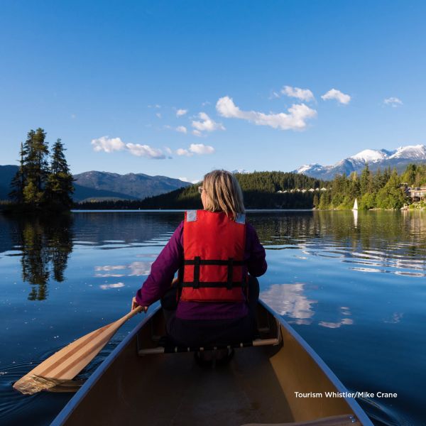 Canoeing, Whistler Mike Crane