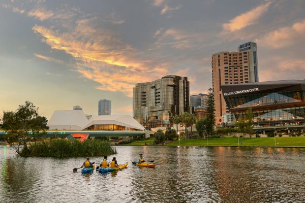 Kayaking_River Torrens_Adelaide