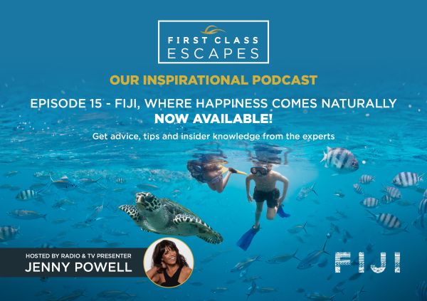 Episode 15 - Fiji, Where Happiness Comes Naturally podcast