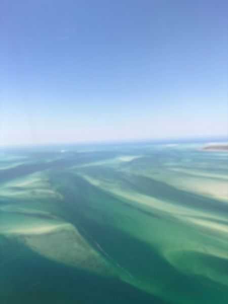 The view from the plane, Mozambique