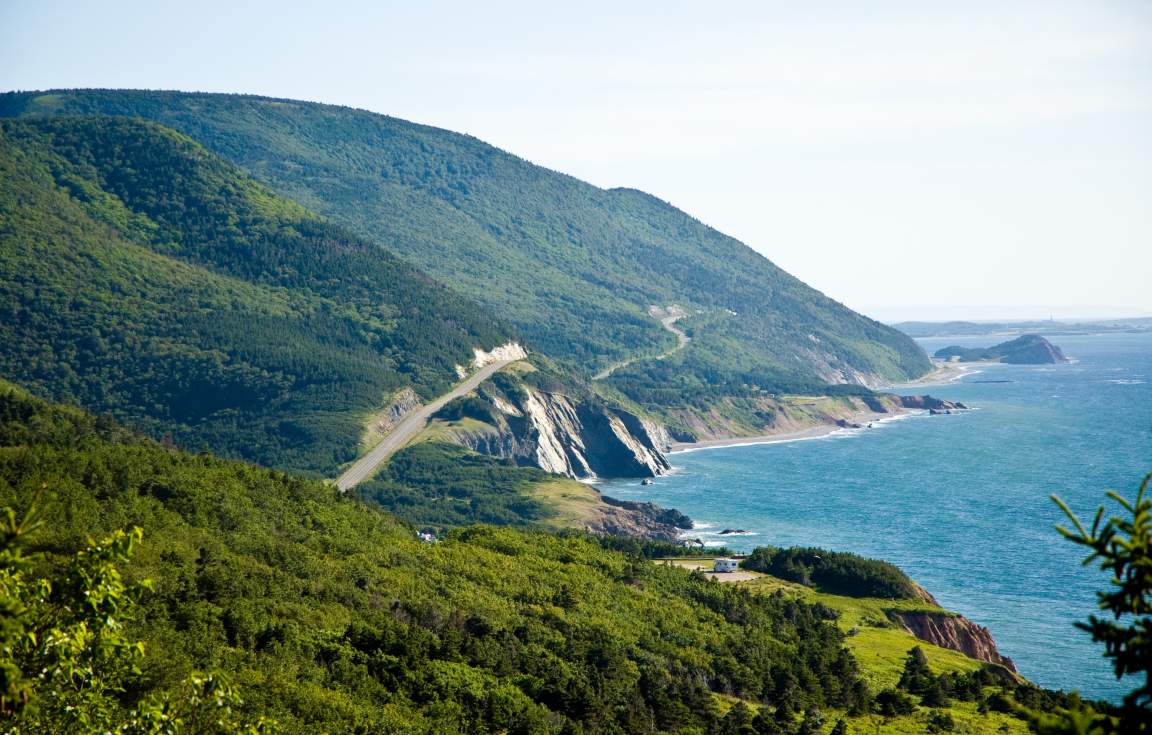 Cabot Trail in Atlantic Canada