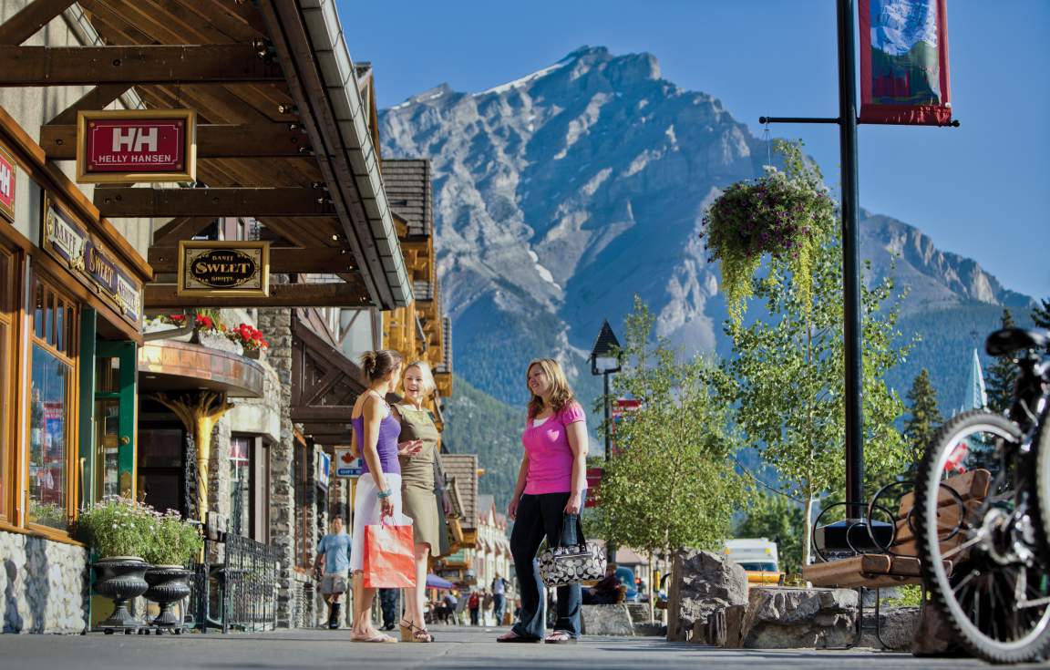 Main Street in Banff
