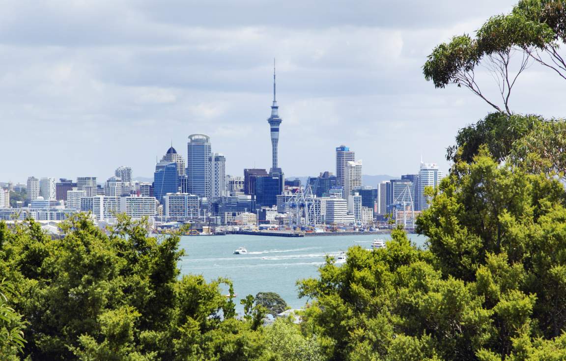 City view of Auckland