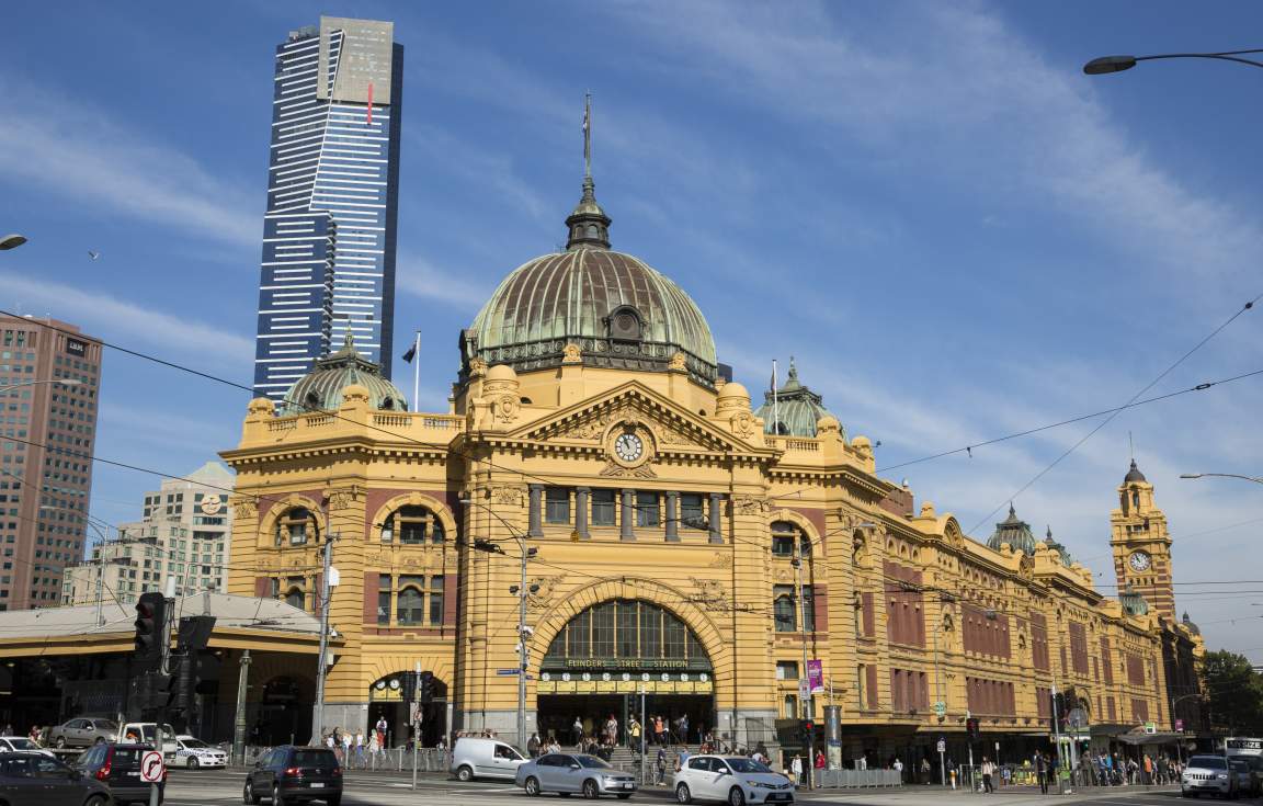 Flinders Street station, Melbourne