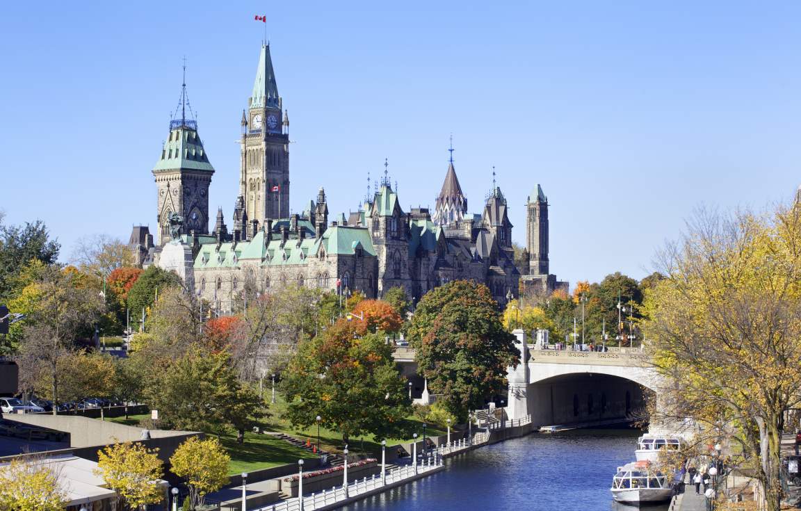 Rideau Canal in Ottawa