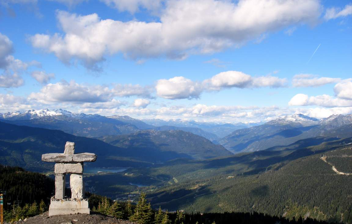 Inukshuk at Whistler Mountain