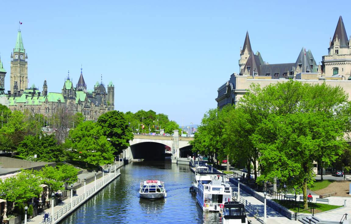 Rideau Canal in Ottawa