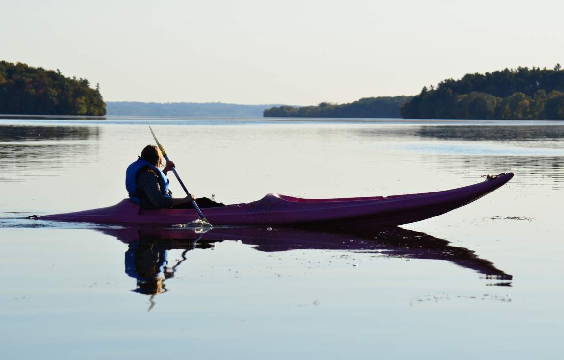 Canoeing in Elmhirst 