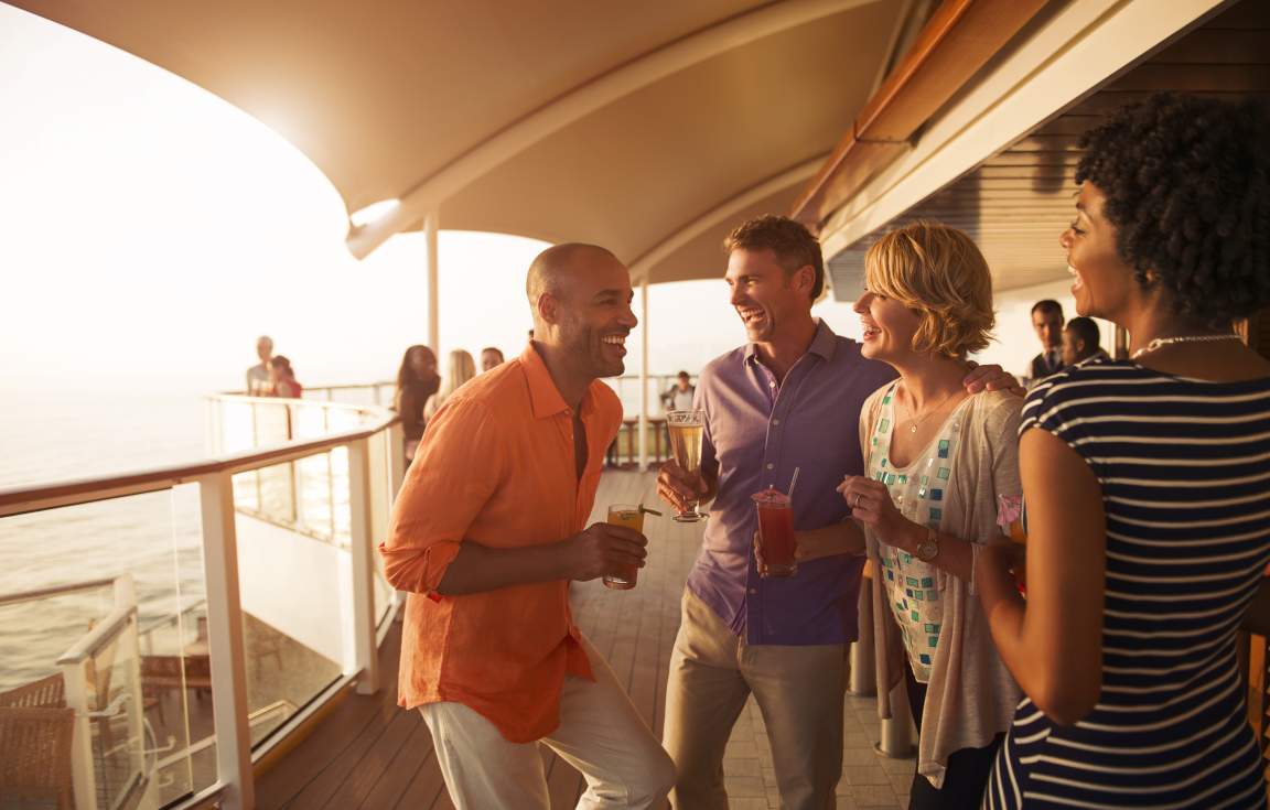 Sunset bar - Celebrity Equinox