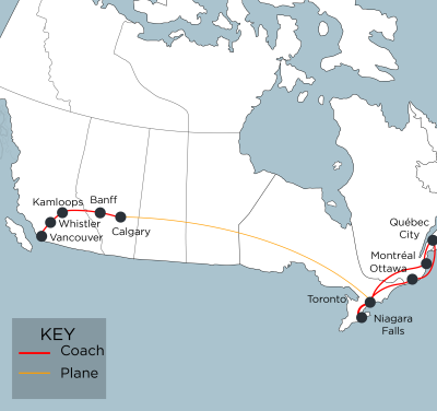 Canadian Contrast map