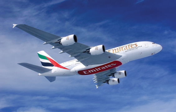 Emirates EK A380 Aircraft