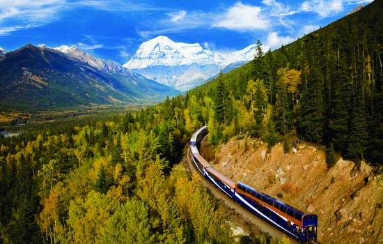 Travel on the iconic Rocky Mountaineer