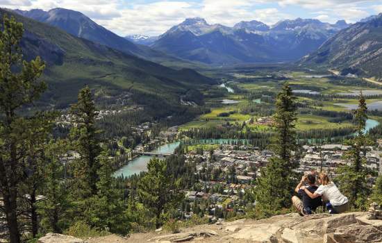 Overlooking Banff