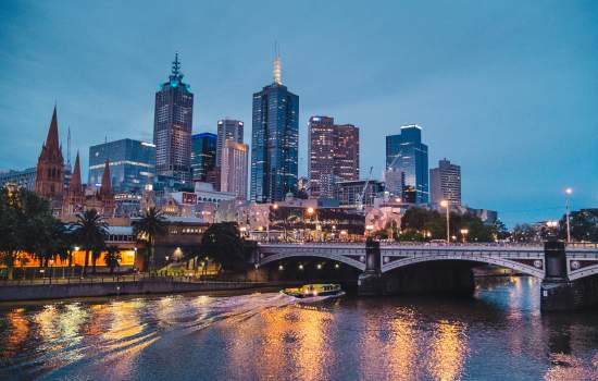 The vibrant city of Melbourne