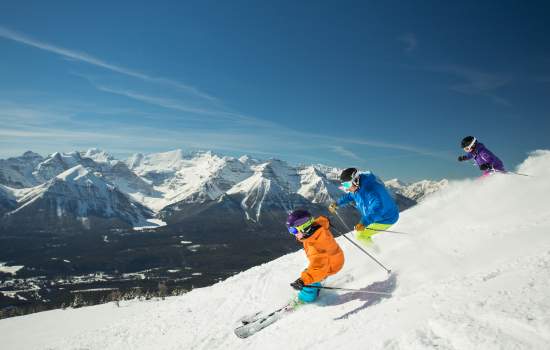 Lake Louise Skiing 