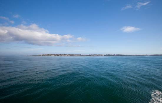 View of Robben Island 